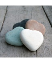 Stenen hart groot