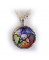 Pentagram elementen amulet