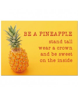 Postkaart  be a pineapple